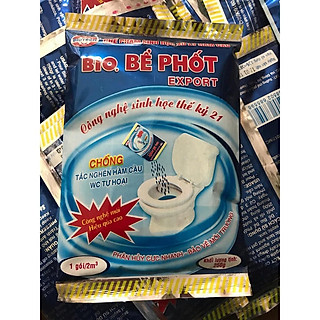Túi thông bể phốt tiêu khử bồn cầu thông tắc cống 250g - Chế phẩm sinh học xử lý hầm cầu
