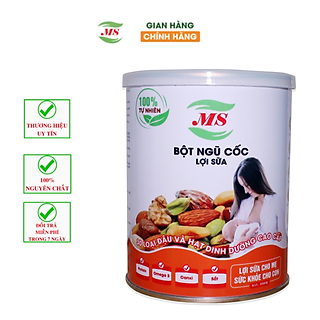 Ngũ Cốc Lợi Sữa (MS) - 500g 30 Loại Hạt mẫu mới - Bột Ngũ Cốc Lợi Sữa