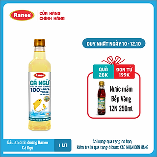 Dầu ăn Ranee CÁ NGỪ 1 lít