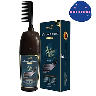 Dầu Gội Phủ Bạc DEGO PHARMA 200ml Nhuộm Đen Tóc Tự Nhiên Tại Nhà