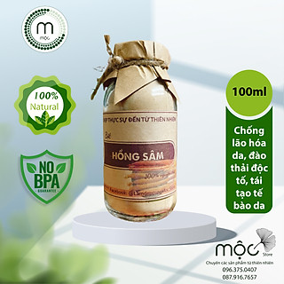 Bột Hồng Sâm đắp mặt  chống lão hóa nguyên chất 100ml (80g)