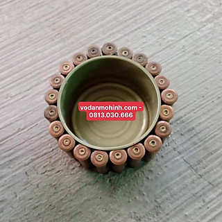 01 Gạt tàn chế từ băng dan K44 liền, tháo rời gấp gọn