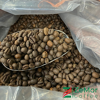 Cà Phê Robusta Hạt Rang Mộc S18 Natural Giá Tốt - ZeMor Coffee
