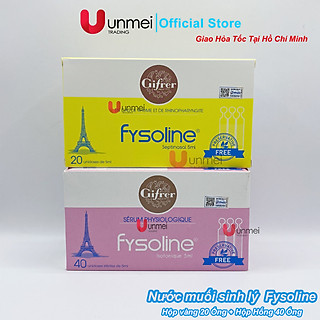 Combo Nước muối sinh lý Fysoline - Vệ sinh mắt, mũi, miệng