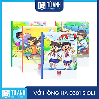 Lốc vở Hồng Hà 5 oli 96 trang
