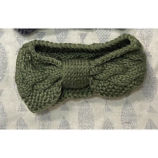 Băng đô len hình con rết bờm tóc len khăn turban