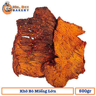 – Khô Bò Miếng Lớn Mềm Củ Chi Ăn Vặt Ngon - Hộp 1kg