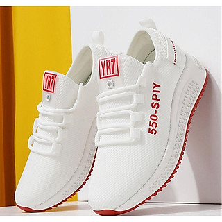 Giày Thể Thao Vải Nữ Mềm, Đế Cao Su Có Răng Cưa Ma Sát Cao GN08