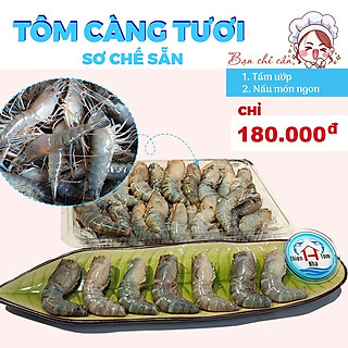 Tôm Càng Lúa Tươi Sơ Chế Sẵn - Size 15-25con/kg