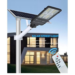 Đèn đường bàn chải năng lượng mặt trời 200W IP67 chống nước ngoài trời