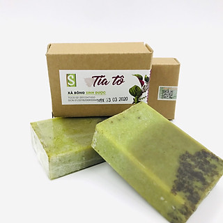 Xà bông Sinh Dược - Tía Tô (100 gram) - Xà bông thảo dược