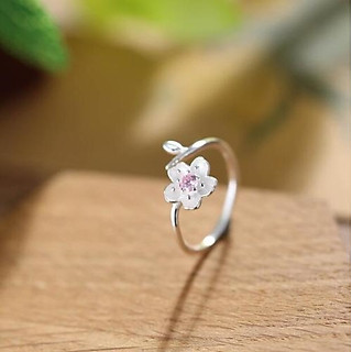 Nhẫn bạc nữ NgọcHY, Hoa Anh Đào