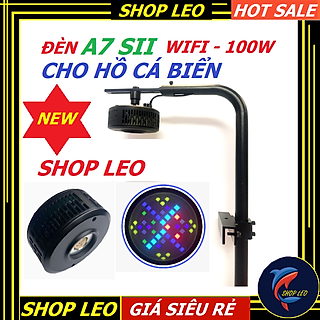 Đèn cá biển A7-SII (tặng kèm choá) 100w - Bản nâng cấp của A7 plus chuyên dụng cho hồ cá biển và san hô-shopleo