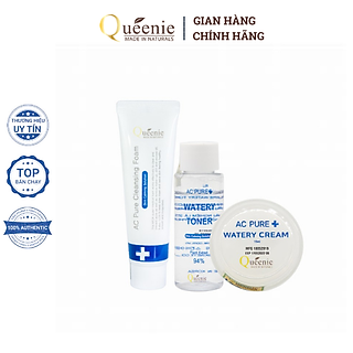 Bộ 3 dưỡng trắng da Queenie trải nghiệm - Mỹ Phẩm Hàn Quốc