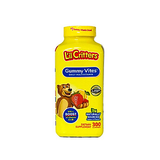 Kẹo dẻo đa Vitamin cho bé - L’il Critters Gummy Vites 300 viên