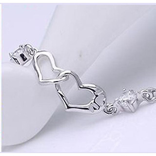 Lắc tay trái tim đôi