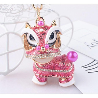 Móc chìa khóa cá tính phong cách sư tử