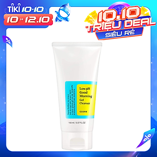 Gel Rửa Mặt Tràm Trà, 0.5% BHA COSRX Low pH Good Morning Gel Cleanser 150ml
