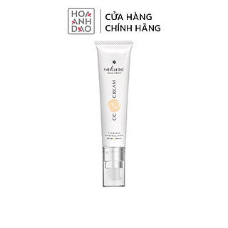 Kem Trang Điểm Chống Nắng Sakura CC Cream Flawless Control Base (40ml)