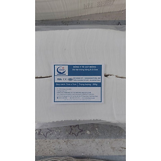 Bông cắt miếng y tế An Lành 7cm x7cm 500gam