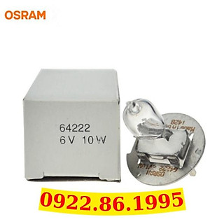 Bóng Đèn Đèn Khe Bóng Đèn Pg22 64222 6V10W Phẫu Thuật Không Bóng Halogen Bóng Đèn Dụng Cụ Quang Học có VAT