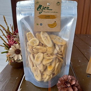 Chuối sấy giòn - túi zip bạc 200 gram