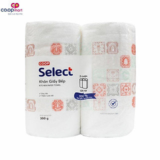 Khăn giấy bếp Coop Select 2 cuộn 300g 126t -3452222