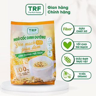 Bột Ngũ Cốc Dinh Dưỡng Giảm Cân Yến Mạch Giàu Protein The Rich Foods Dừa Organic 400gr