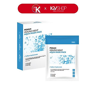 Mặt nạ phục hồi cấp nước ban đêm PEKAH PEKAH HEALING NIGHT AQUA MASK PACK 1 HỘP 5 MIẾNG