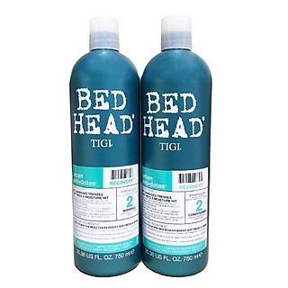Cặp đôi gội - xả Bed Head Tigi xanh dương số 2 dành cho tóc khô, xơ, rối