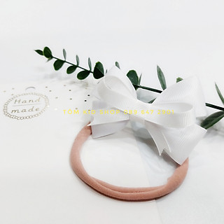Băng đô nơ handmade cho bé gái