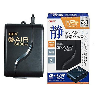 Máy sủi oxy 2 vòi siêu êm Gex 6000WB xuất xứ Nhật Bản