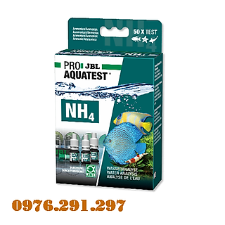Hộp Test NH3/NH4 - Hộp test kiểm tra khí độc trong ao JBL Đức