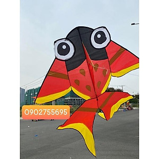 Diều CÁ VÀNG - TẶNG tay cầm thả diều 150m + túi vải đựng (diều đẹp, diều thả, diều giá rẻ) diều cá chép