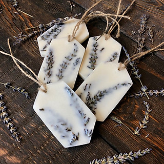 Bộ sáp làm thơm không khí bằng tinh dầu hương hoa lavender tự nhiên - Liệu pháp hương thơm - Quà tặng trị liệu
