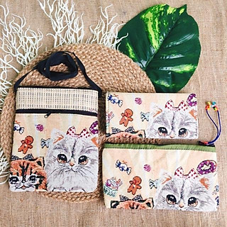 Túi thổ cẩm combo 3 món