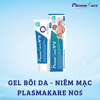 Kem bôi da nano bạc Gel PlasmaKare No5 (PlasmaKare số 5), thuốc bôi ngoài da kháng nấm, khoáng khuẩn, virus...chống viêm, giảm ngứa, tái tạo da, chuyên sâu cho bệnh trên da
