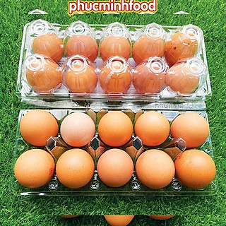 Trứng gà tươi vĩ 10 trứng ( chỉ giao Sài Gòn qua Nowship)
