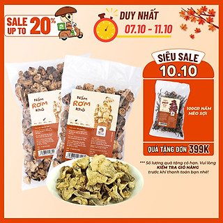 Nấm Rơm Khô (Búp) - Nông Trại Nấm Xanh