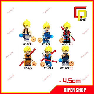 Bộ 6 nhân vật lắp ráp Dragon Ball - XP021
