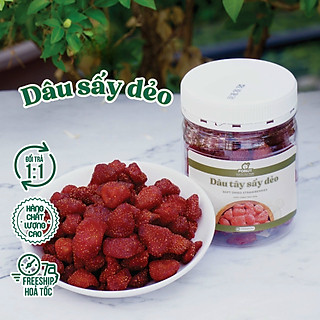 Dâu Tây Sấy Dẻo Hộp 500gr Vị chua ngọt