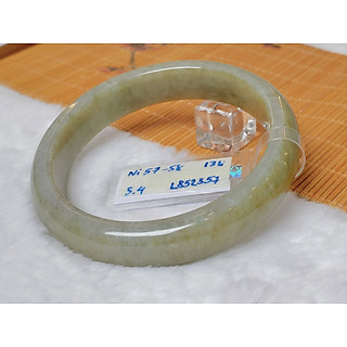 Vòng Tay Nam Nữ Cẩm Thạch Hoàng Thổ Sáng Bóng Ni 57-58 L852357