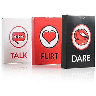 BOARDGAME THẺ BÀI TIẾNG ANH DÀNH CHO CẶP ĐÔI TALK, FLIRT OR DARE FUN AND ROMANTIC GAME FOR COUPLES