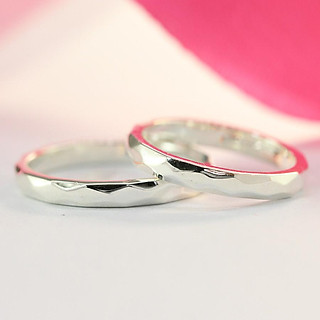 Nhẫn cặp dành cho học sinh, nhẫn đôi teen bạc đẹp giá rẻ ND0361