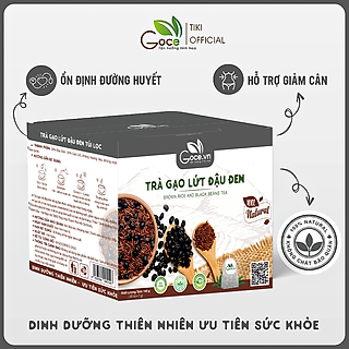 Trà gạo lứt đậu đen túi lọc Goce