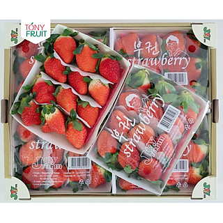 Trái Cây Tươi Dâu Hàn Quốc Joyfarm 330g Ngọt, Mọng Nước