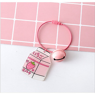 Móc Khóa Vòng Sữa Dâu