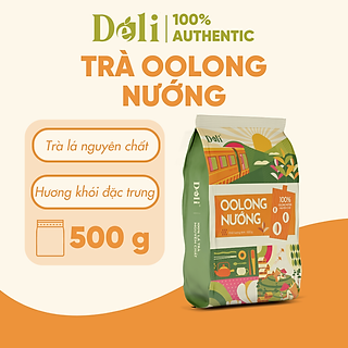 Trà Oolong nướng Déli - 500gr - chuyên dùng pha chế trà sữa, trà trái cây.