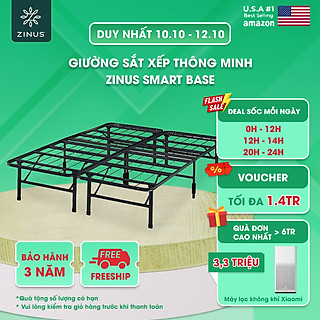 Giường sắt xếp thông minh Zinus Smart Base