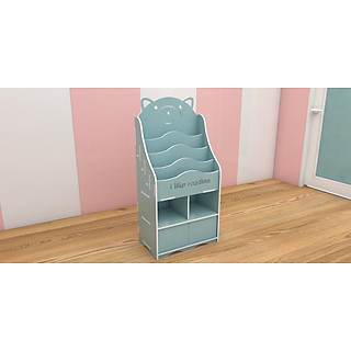 Kệ Sách Gấu 1 Tầng Ngăn Chứa Đồ